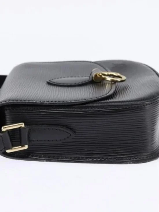 LOUIS VUITTON Epi Saint Cloud PM Shoulder Bag Black M52212 LV Auth 147467A - Picture 3 of 16